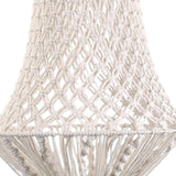 Maxbell Natural Bohemian Cotton Rope Lampshade Light Shade Fitting Home Decor Hotel