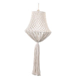 Maxbell Natural Bohemian Cotton Rope Lampshade Light Shade Fitting Home Decor Hotel