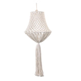 Maxbell Natural Bohemian Cotton Rope Lampshade Light Shade Fitting Home Decor Hotel