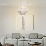 Maxbell Natural Bohemian Cotton Rope Lampshade Light Shade Fitting Home Decor Hotel