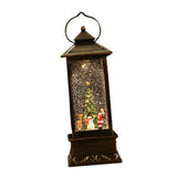 Maxbell Glittering Christmas Music Box Lantern Rotating for Holiday Indoor Decor Copper Wind Lamp
