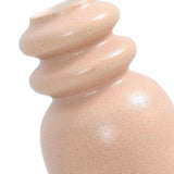 Maxbell Ceramic Vase Floral Arrangements Ornament for Party Bookshelf Decoration orange