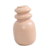 Maxbell Ceramic Vase Floral Arrangements Ornament for Party Bookshelf Decoration orange