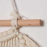 Maxbell Tassel Angel Macrame Wall Hanging Bohemian Boho Hanging Decor for Decoration