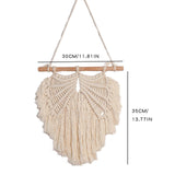 Maxbell Tassel Angel Macrame Wall Hanging Bohemian Boho Hanging Decor for Decoration