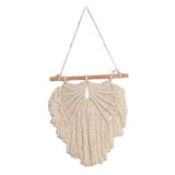 Maxbell Tassel Angel Macrame Wall Hanging Bohemian Boho Hanging Decor for Decoration