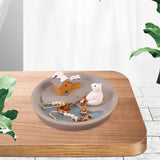 Maxbell Incense Holder Ornament Pan Sticks Stand Tea House Desktop Bedroom Snow House