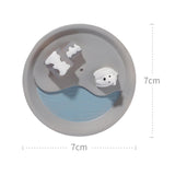 Maxbell Incense Holder Ornament Pan Sticks Stand Tea House Desktop Bedroom Snow House