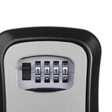 Maxbell Outdoor Key Storage Lock Box Organizer Wall Mount for Company Store gray
