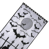 Maxbell Halloween Door Curtain Spooky Door Panel Cover for Decoration Supplies Creeping Ghoul