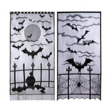 Maxbell Halloween Door Curtain Spooky Door Panel Cover for Decoration Supplies Creeping Ghoul