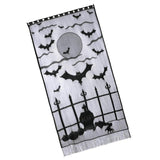 Maxbell Halloween Door Curtain Spooky Door Panel Cover for Decoration Supplies Creeping Ghoul