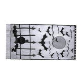 Maxbell Halloween Door Curtain Spooky Door Panel Cover for Decoration Supplies Creeping Ghoul