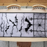 Maxbell Halloween Door Curtain Spooky Door Panel Cover for Decoration Supplies Bats