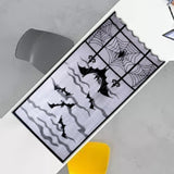 Maxbell Halloween Door Curtain Spooky Door Panel Cover for Decoration Supplies Bats