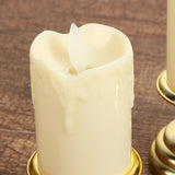 Maxbell Flameless Candle Flickering Votive Candles Tealight Decor for Desk Festival 7cmx14cm