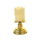 Maxbell Flameless Candle Flickering Votive Candles Tealight Decor for Desk Festival 7cmx14cm