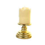 Maxbell Flameless Candle Flickering Votive Candles Tealight Decor for Desk Festival 7cmx14cm