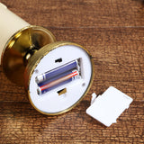 Maxbell Flameless Candle Flickering Votive Candles Tealight Decor for Desk Festival 7cmx14cm