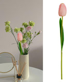 Maxbell Artificial Flowers Fake Bouquet Table Centerpieces for Birthday Store Decor pink