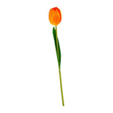Maxbell Artificial Flowers Fake Bouquet Table Centerpieces for Birthday Store Decor orange