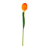 Maxbell Artificial Flowers Fake Bouquet Table Centerpieces for Birthday Store Decor orange