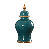 Maxbell Porcelain Ginger Jar Organizer Storage Decoration Temple Jar Ceramic Vase