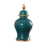 Maxbell Porcelain Ginger Jar Organizer Storage Decoration Temple Jar Ceramic Vase