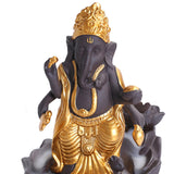 Maxbell Backflow Incense Burner Censer Buddha Statue for Desktop Office Home Decor