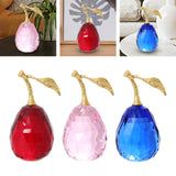 Maxbell Pear Fruits Ornament Collectibles Table Home Decor Office Party Red