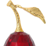 Maxbell Pear Fruits Ornament Collectibles Table Home Decor Office Party Red