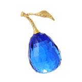 Maxbell Pear Fruits Ornament Collectibles Table Home Decor Office Party Blue