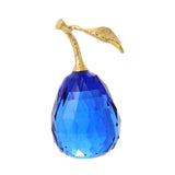Maxbell Pear Fruits Ornament Collectibles Table Home Decor Office Party Blue