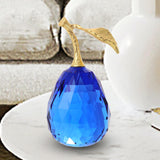Maxbell Pear Fruits Ornament Collectibles Table Home Decor Office Party Blue