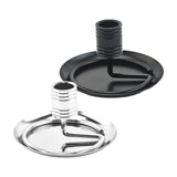 Maxbell Stainless Steel Wormwood Roll Holder Stick Coil Incense Burner Silver