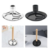 Maxbell Stainless Steel Wormwood Roll Holder Stick Coil Incense Burner Silver