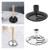 Maxbell Stainless Steel Wormwood Roll Holder Stick Coil Incense Burner Silver