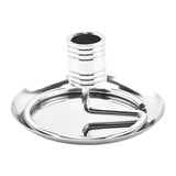 Maxbell Stainless Steel Wormwood Roll Holder Stick Coil Incense Burner Silver