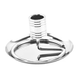 Maxbell Stainless Steel Wormwood Roll Holder Stick Coil Incense Burner Silver
