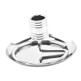 Maxbell Stainless Steel Wormwood Roll Holder Stick Coil Incense Burner Silver