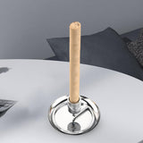 Maxbell Stainless Steel Wormwood Roll Holder Stick Coil Incense Burner Silver