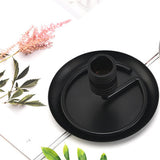 Maxbell Stainless Steel Wormwood Roll Holder Stick Coil Incense Burner Black