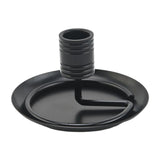 Maxbell Stainless Steel Wormwood Roll Holder Stick Coil Incense Burner Black