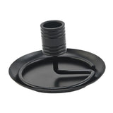 Maxbell Stainless Steel Wormwood Roll Holder Stick Coil Incense Burner Black