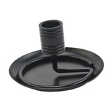 Maxbell Stainless Steel Wormwood Roll Holder Stick Coil Incense Burner Black