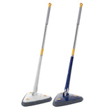 Maxbell Extendable Triangle Mop 360 Rotating Wall Mop with Long Handle for Window White