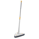 Maxbell Extendable Triangle Mop 360 Rotating Wall Mop with Long Handle for Window White