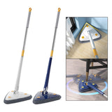 Maxbell Extendable Triangle Mop 360 Rotating Wall Mop with Long Handle for Window White