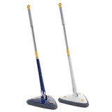 Maxbell Extendable Triangle Mop 360 Rotating Wall Mop with Long Handle for Window White