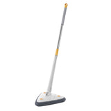 Maxbell Extendable Triangle Mop 360 Rotating Wall Mop with Long Handle for Window White